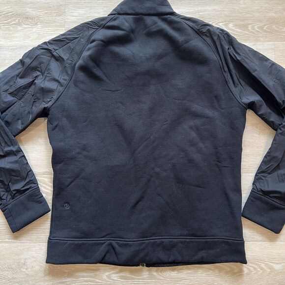 Lululemon Black Bomber Jacket Men's-Size L - Picture 4 of 9